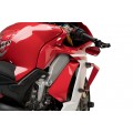 PUIG Downforce Race Side Spoilers (Winglets) for the Ducati Panigale V4 /S (18-19), V2 (20-24) and Supersport 950 (2021+) PUIG Downforce Race Side Spoilers (Winglets) for the Ducati Panigale V4 /S (18-19), V2 (20-24) and Supersport 950 (2021+)